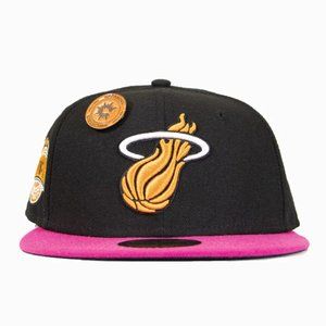 New Era Miami Heat 59FIFTY Fitted Hat Eastern Conference Side Patch